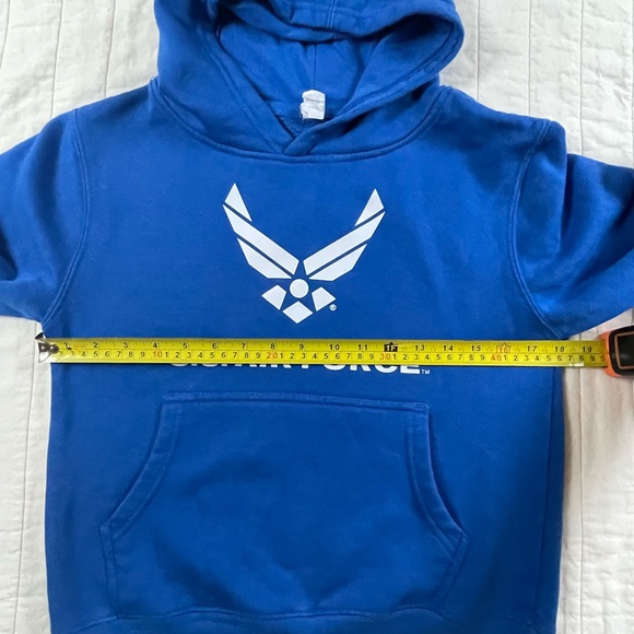 U.S. Air Force Kids Blue Hoodie Youth Medium - Picture 4 of 6